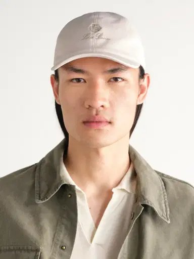 Loro Piana Logo-Embroidered Cotton-Piqué Baseball Cap - Men | Thumbnail 2 Loro Piana Logo-Embroidered Cotton-Piqué Baseball Cap - Men | Thumbnail 2