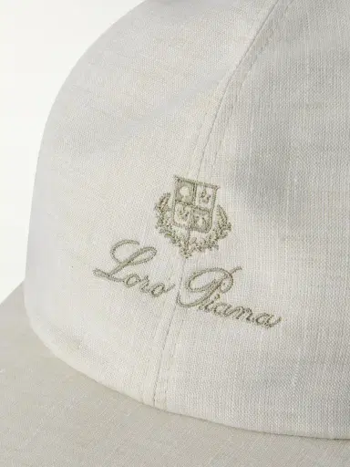 Loro Piana Logo-Embroidered Linen Baseball Cap - Men | Thumbnail 4 Loro Piana Logo-Embroidered Linen Baseball Cap - Men | Thumbnail 4