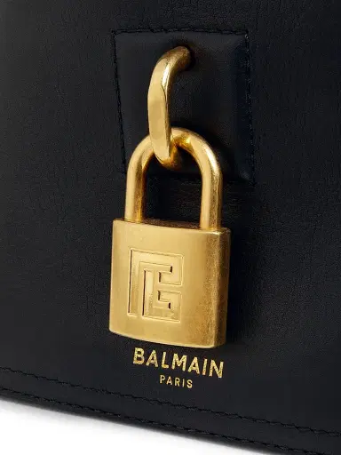 Balmain Women's Pulse Leather Vanity Bag - Noir | Thumbnail 6 Balmain Women's Pulse Leather Vanity Bag - Noir | Thumbnail 6