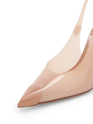 Gianvito Rossi Women's 5MM Cap-Toe Slingback Pumps - Praline | Thumbnail 5 Gianvito Rossi Women's 5MM Cap-Toe Slingback Pumps - Praline | Thumbnail 5