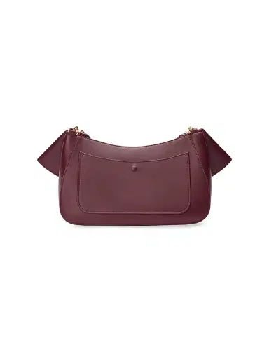 Loewe Women's Ola Leather Shoulder Bag - Dark Burgundy | Thumbnail 6 Loewe Women's Ola Leather Shoulder Bag - Dark Burgundy | Thumbnail 6