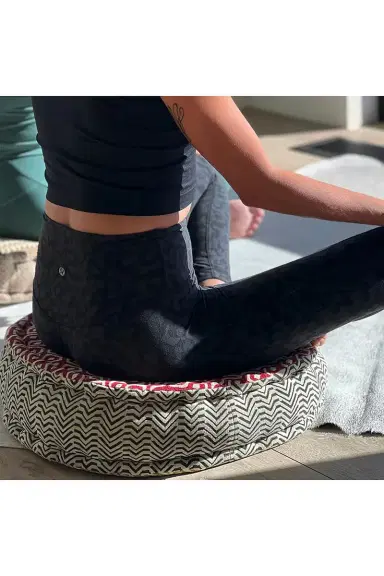 Verve Culture Meditation Cushion Round | Thumbnail 5 Verve Culture Meditation Cushion Round | Thumbnail 5