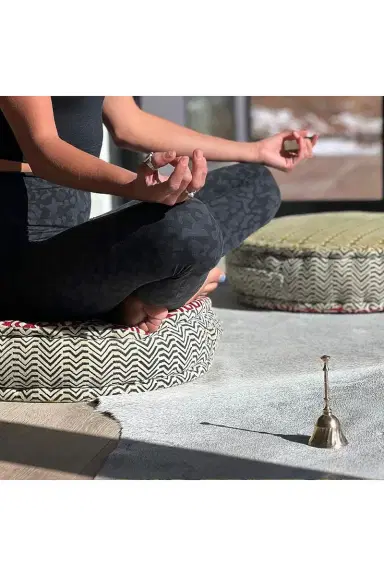 Verve Culture Meditation Cushion Round | Thumbnail 7 Verve Culture Meditation Cushion Round | Thumbnail 7