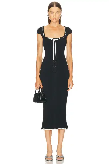 LPA Jonna Midi Dress | Thumbnail 3 LPA Jonna Midi Dress | Thumbnail 3