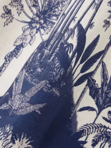 ANDRES OTALORA Tres Pm Printed Linen Mini Dress | Thumbnail 4 ANDRES OTALORA Tres Pm Printed Linen Mini Dress | Thumbnail 4
