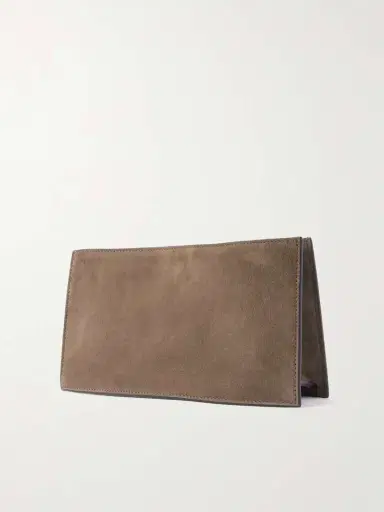 Métier Ease 28 Suede Clutch | Thumbnail 3 Métier Ease 28 Suede Clutch | Thumbnail 3