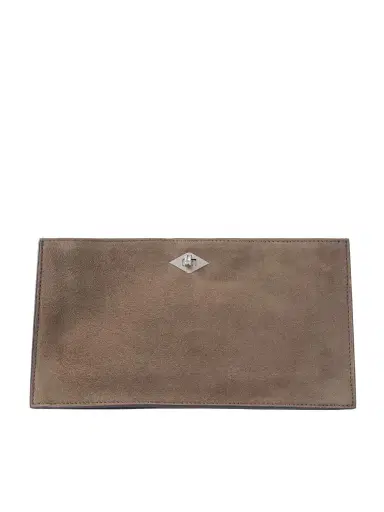 Métier Ease 28 Suede Clutch | Thumbnail 1 Métier Ease 28 Suede Clutch | Thumbnail 1