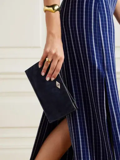 Métier Ease 22 Suede Clutch | Thumbnail 6 Métier Ease 22 Suede Clutch | Thumbnail 6