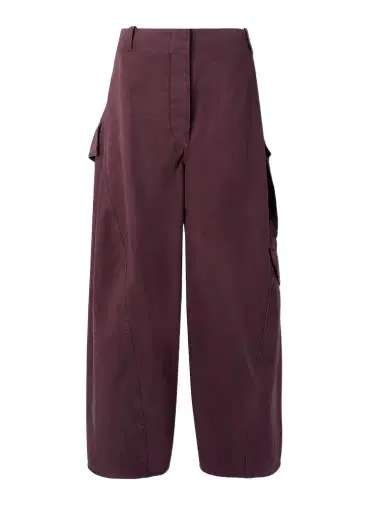 Alaïa Cotton-twill Barrel-leg Cargo Pants | Thumbnail 1 Alaïa Cotton-twill Barrel-leg Cargo Pants | Thumbnail 1