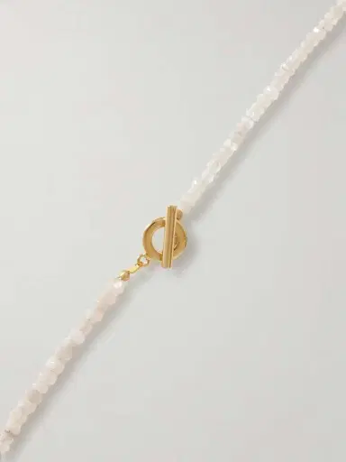 Jennifer Behr Paradis Gold-plated, Quartz, Pearl And Shell Necklace | Thumbnail 3 Jennifer Behr Paradis Gold-plated, Quartz, Pearl And Shell Necklace | Thumbnail 3