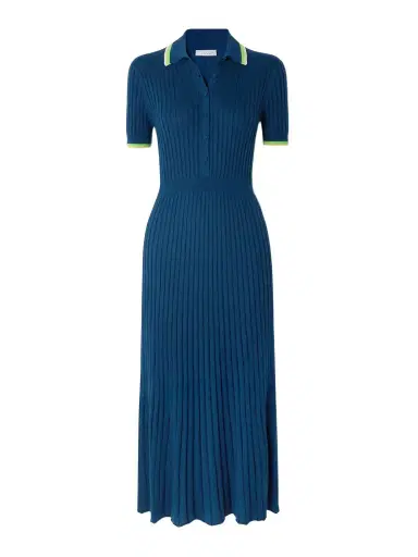 Gabriela Hearst Eyot Ribbed Silk And Cashmere-blend Midi Dress | Thumbnail 1 Gabriela Hearst Eyot Ribbed Silk And Cashmere-blend Midi Dress | Thumbnail 1