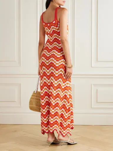 ESCVDO Marea Crocheted Cotton Maxi Dress | Thumbnail 3 ESCVDO Marea Crocheted Cotton Maxi Dress | Thumbnail 3