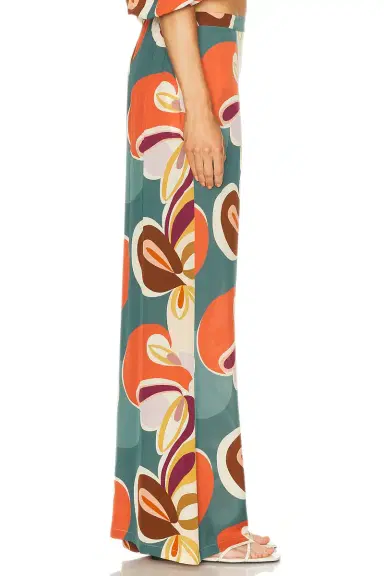 ADRIANA DEGREAS Organic Floral Wide Leg Pant | Thumbnail 3 ADRIANA DEGREAS Organic Floral Wide Leg Pant | Thumbnail 3
