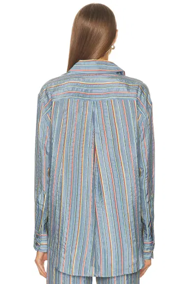 The Elder Statesman Striped Big Shirt | Thumbnail 3 The Elder Statesman Striped Big Shirt | Thumbnail 3