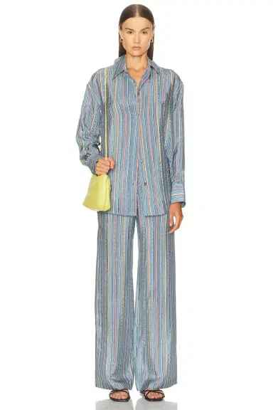The Elder Statesman Striped Big Shirt | Thumbnail 4 The Elder Statesman Striped Big Shirt | Thumbnail 4