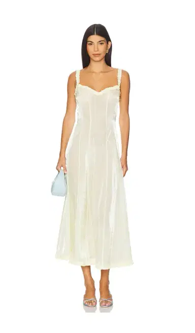 LPA Kate Midi Dress | Thumbnail 1 LPA Kate Midi Dress | Thumbnail 1