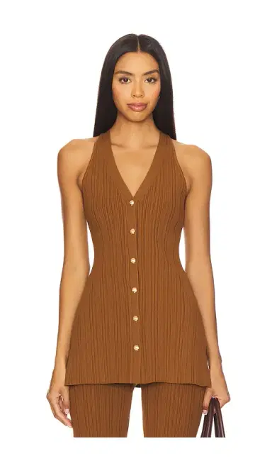 Veronica Beard Dax Knit Vest | Thumbnail 1 Veronica Beard Dax Knit Vest | Thumbnail 1