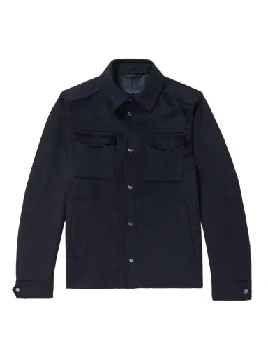 HERNO Wool and Cashmere-Blend Shirt Jacket - Men | Thumbnail 1 HERNO Wool and Cashmere-Blend Shirt Jacket - Men | Thumbnail 1