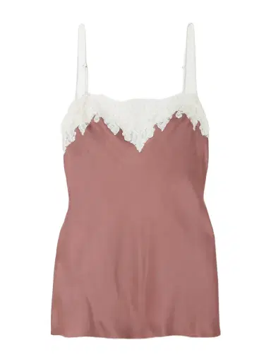 Stella McCartney Lace-trimmed Satin Camisole | Thumbnail 1 Stella McCartney Lace-trimmed Satin Camisole | Thumbnail 1