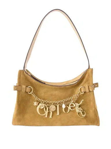 Chloé Embellished Suede Shoulder Bag | Thumbnail 1 Chloé Embellished Suede Shoulder Bag | Thumbnail 1