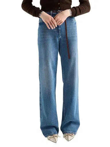 Prada Women's Five-Pocket Denim Jeans - Blue - Size 29 | Thumbnail 3 Prada Women's Five-Pocket Denim Jeans - Blue - Size 29 | Thumbnail 3