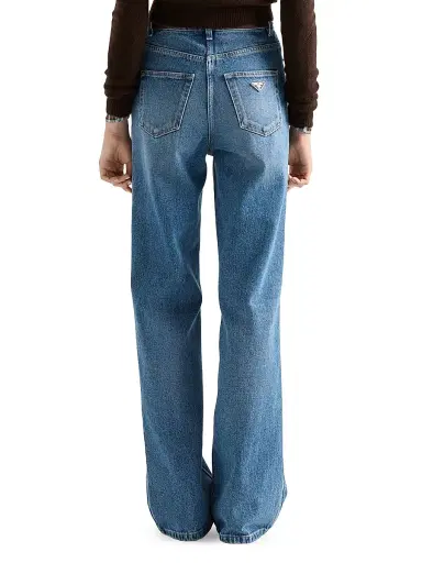 Prada Women's Five-Pocket Denim Jeans - Blue - Size 29 | Thumbnail 4 Prada Women's Five-Pocket Denim Jeans - Blue - Size 29 | Thumbnail 4