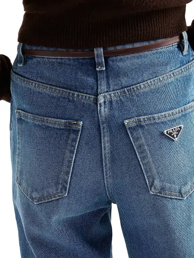 Prada Women's Five-Pocket Denim Jeans - Blue - Size 29 | Thumbnail 5 Prada Women's Five-Pocket Denim Jeans - Blue - Size 29 | Thumbnail 5