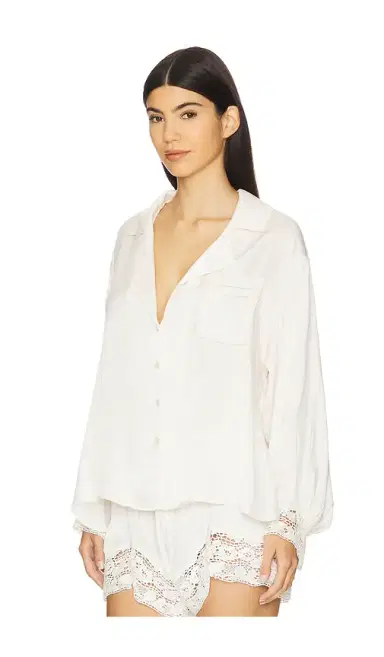 Free People x Intimately FP Midnight Muse Sleep Shirt In Sugar Swizzle | Thumbnail 2 Free People x Intimately FP Midnight Muse Sleep Shirt In Sugar Swizzle | Thumbnail 2