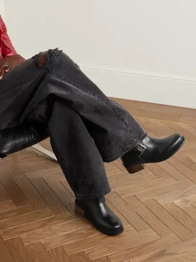 Enfants Riches Déprimés Engineer Buckled Leather Boots - Men | Thumbnail 2 Enfants Riches Déprimés Engineer Buckled Leather Boots - Men | Thumbnail 2
