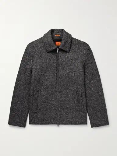 Barena Slim-Fit Virgin Wool-Blend Blouson Jacket - Men | Thumbnail 2 Barena Slim-Fit Virgin Wool-Blend Blouson Jacket - Men | Thumbnail 2