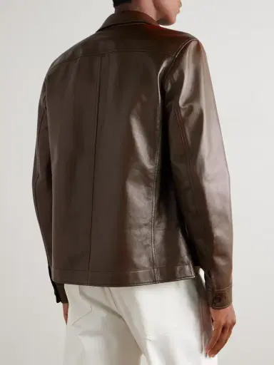 Tom Ford Leather Jacket - Men | Thumbnail 4 Tom Ford Leather Jacket - Men | Thumbnail 4