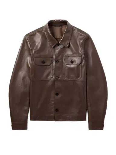 Tom Ford Leather Jacket - Men | Thumbnail 1 Tom Ford Leather Jacket - Men | Thumbnail 1