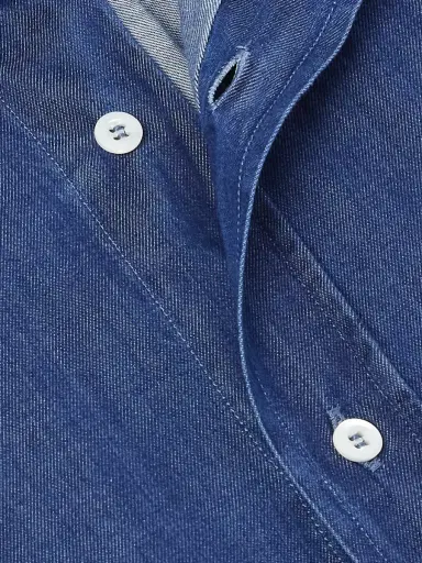 Brunello Cucinelli lim-Fit Cutaway-Collar Cotton hirt - Men | Thumbnail 5 Brunello Cucinelli lim-Fit Cutaway-Collar Cotton hirt - Men | Thumbnail 5
