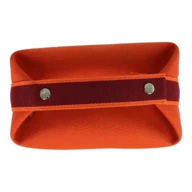 HERMÈS Hermes Bride A Brac GM Feu Canvas Palladium Hardware | Thumbnail 7 HERMÈS Hermes Bride A Brac GM Feu Canvas Palladium Hardware | Thumbnail 7