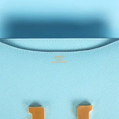 HERMÈS Hermes Constance 1-18 Celeste Epsom Gold Hardware | Thumbnail 8 HERMÈS Hermes Constance 1-18 Celeste Epsom Gold Hardware | Thumbnail 8
