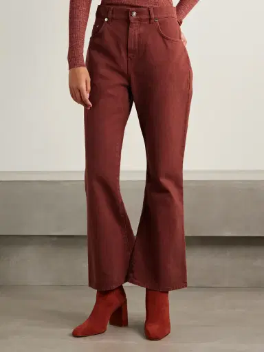 Gabriela Hearst Ezra High-rise Bootcut Recycled Jeans | Thumbnail 3 Gabriela Hearst Ezra High-rise Bootcut Recycled Jeans | Thumbnail 3