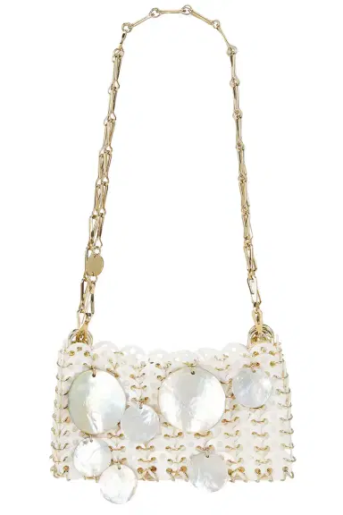 RABANNE 1969 Shell Discs Nano Shoulder Bag | Thumbnail 1 RABANNE 1969 Shell Discs Nano Shoulder Bag | Thumbnail 1
