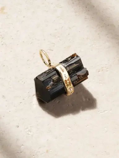 JIA JIA 14-karat Gold, Tourmaline And Diamond Pendant | Thumbnail 3 JIA JIA 14-karat Gold, Tourmaline And Diamond Pendant | Thumbnail 3
