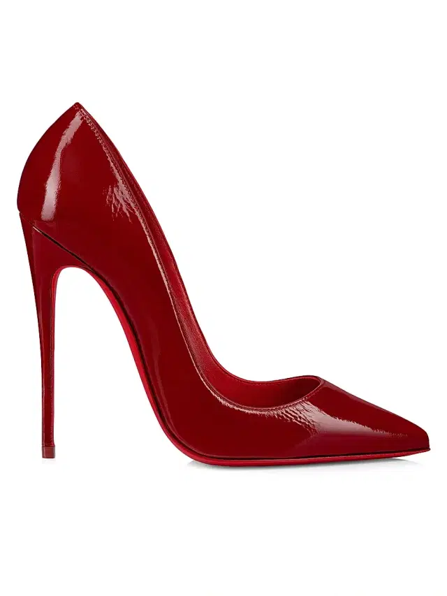 Women's So Kate 120MM Patent Leather Pumps - Loubi Women's So Kate 120MM Patent Leather Pumps - Loubi