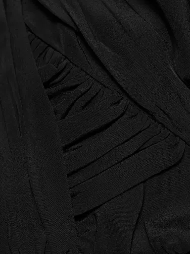 Reiss Women's Frankie Bardot Sculpted Midi-Dress - Black | Thumbnail 7 Reiss Women's Frankie Bardot Sculpted Midi-Dress - Black | Thumbnail 7