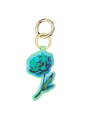 Ganni Women's Flower Keyring | Thumbnail 1 Ganni Women's Flower Keyring | Thumbnail 1
