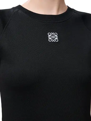 Loewe Women's Small-Fit Logo T-Shirt | Thumbnail 5 Loewe Women's Small-Fit Logo T-Shirt | Thumbnail 5