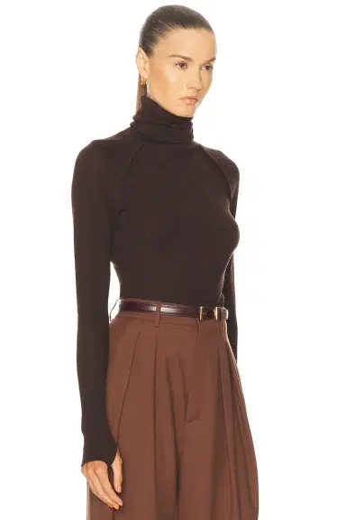 Victoria Beckham Turtleneck Top | Thumbnail 2 Victoria Beckham Turtleneck Top | Thumbnail 2