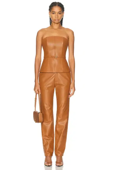 Ralph Lauren Collection Benjamen Lambskin Pant | Thumbnail 5 Ralph Lauren Collection Benjamen Lambskin Pant | Thumbnail 5