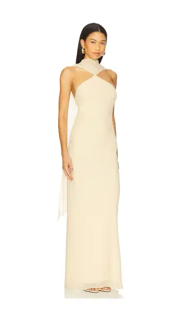 Amanda Uprichard Ashton Maxi Dress | Thumbnail 2 Amanda Uprichard Ashton Maxi Dress | Thumbnail 2
