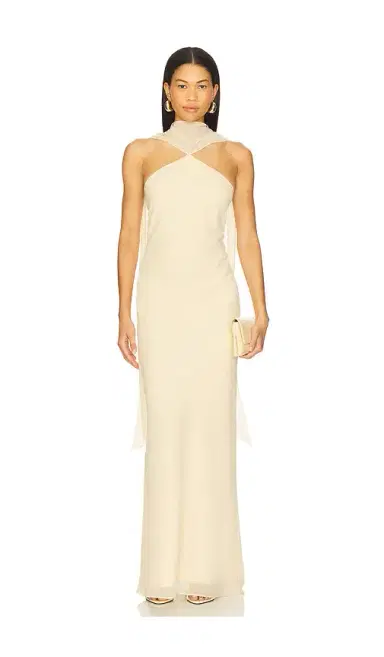 Amanda Uprichard Ashton Maxi Dress | Thumbnail 1 Amanda Uprichard Ashton Maxi Dress | Thumbnail 1