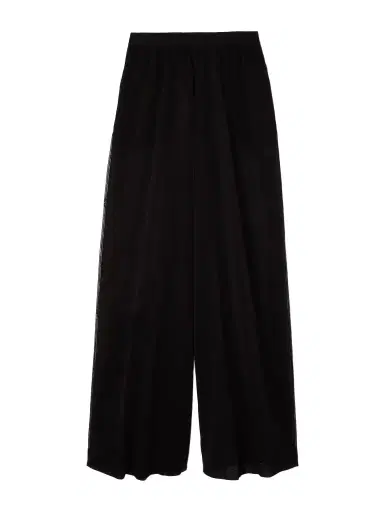 Alaïa Linen And Silk-blend Wide-leg Pants | Thumbnail 1 Alaïa Linen And Silk-blend Wide-leg Pants | Thumbnail 1