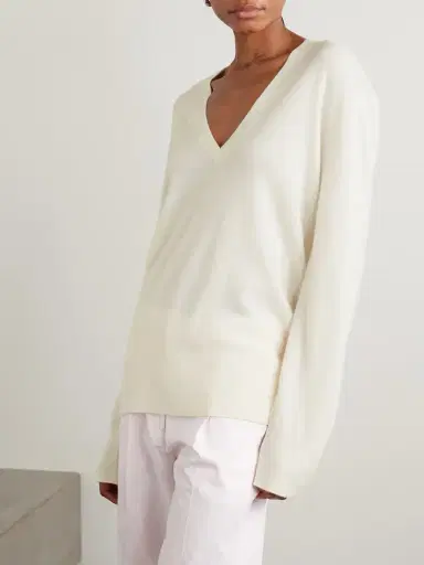 TOTEME Garderob Cashmere Sweater | Thumbnail 3 TOTEME Garderob Cashmere Sweater | Thumbnail 3
