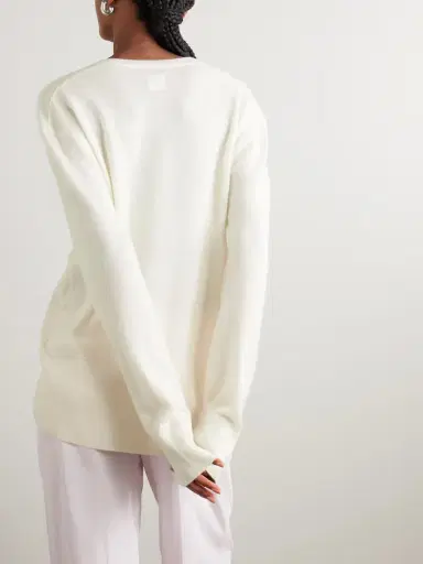 TOTEME Garderob Cashmere Sweater | Thumbnail 4 TOTEME Garderob Cashmere Sweater | Thumbnail 4