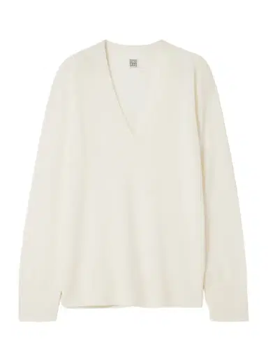 TOTEME Garderob Cashmere Sweater | Thumbnail 1 TOTEME Garderob Cashmere Sweater | Thumbnail 1